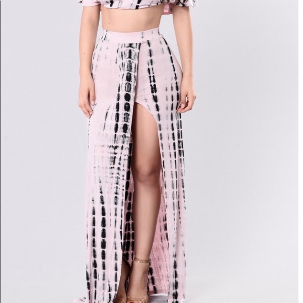 Fashion Nova Tie Dye Skirt NWT